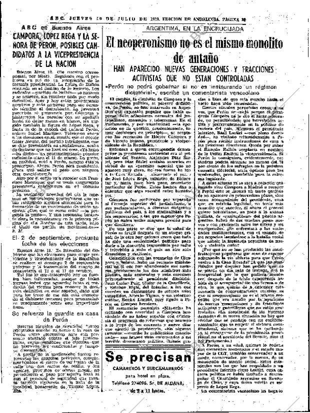 ABC SEVILLA 19-07-1973 página 39