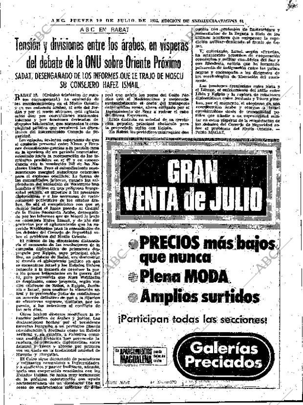 ABC SEVILLA 19-07-1973 página 41