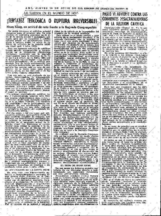 ABC SEVILLA 19-07-1973 página 43