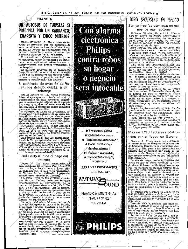 ABC SEVILLA 19-07-1973 página 44