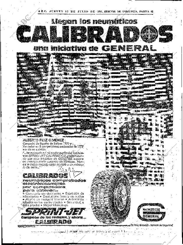 ABC SEVILLA 19-07-1973 página 46