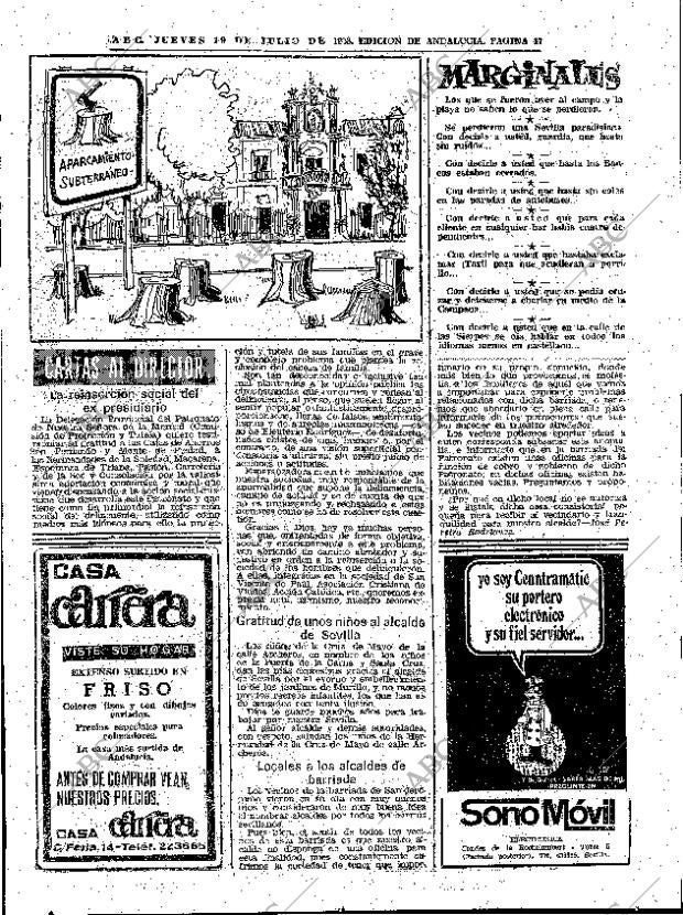 ABC SEVILLA 19-07-1973 página 47