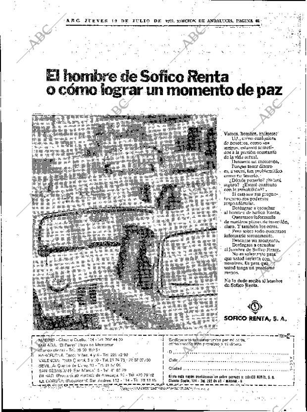 ABC SEVILLA 19-07-1973 página 48
