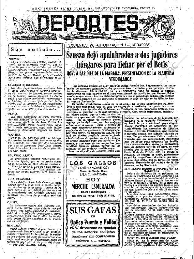 ABC SEVILLA 19-07-1973 página 57