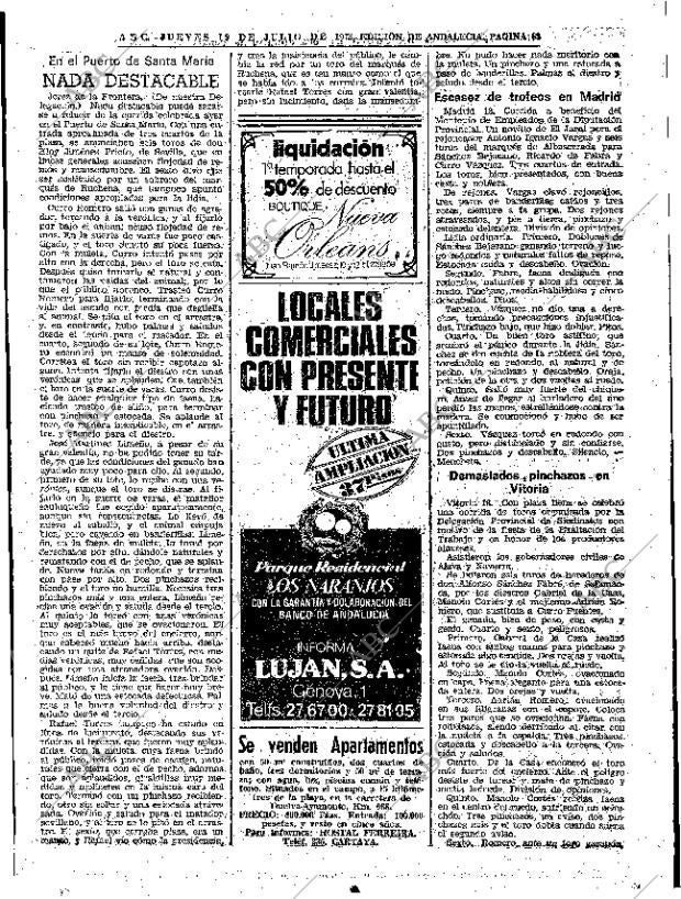 ABC SEVILLA 19-07-1973 página 63
