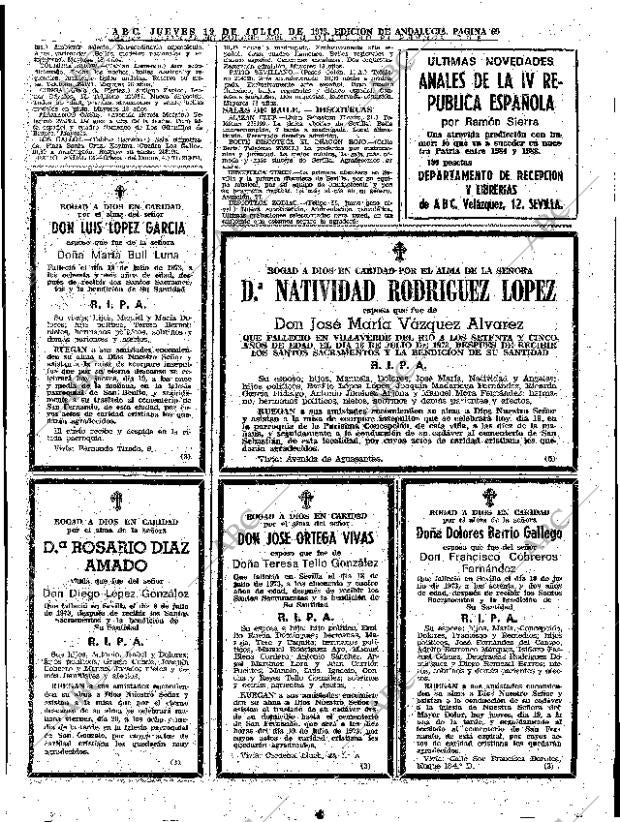 ABC SEVILLA 19-07-1973 página 69