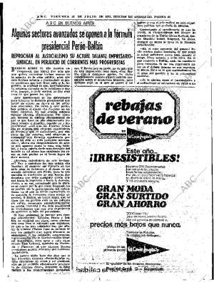 ABC SEVILLA 20-07-1973 página 43