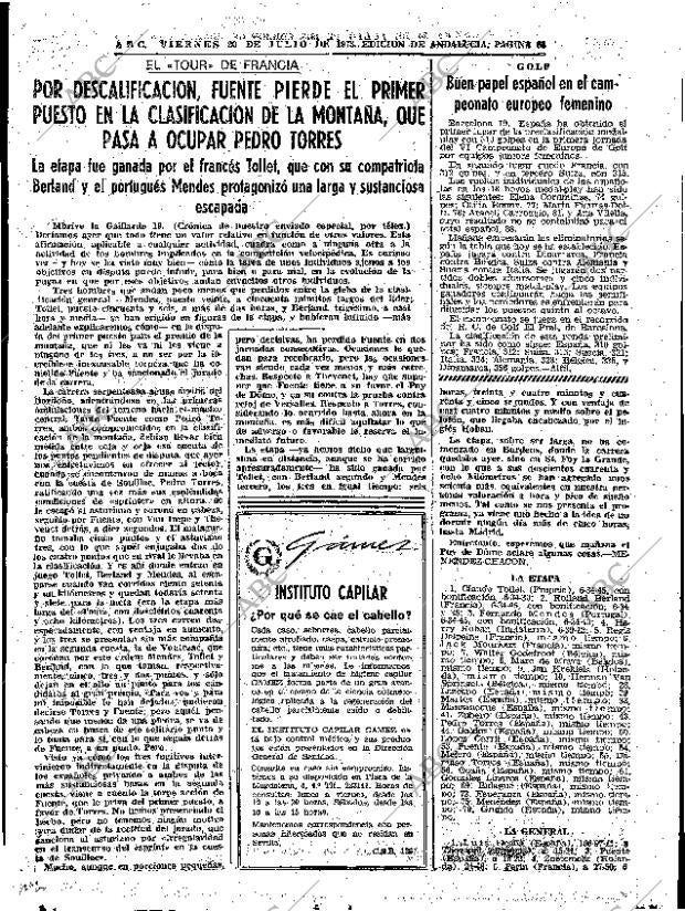 ABC SEVILLA 20-07-1973 página 63