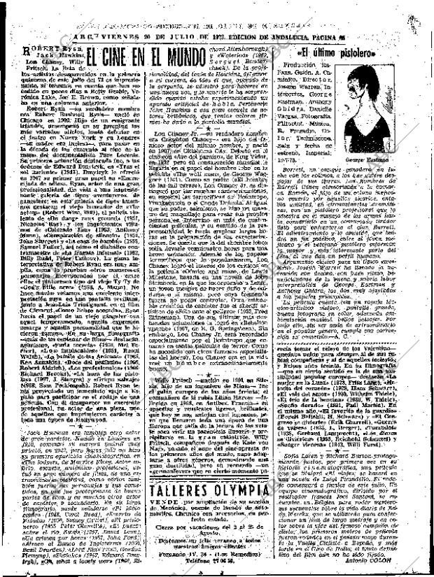 ABC SEVILLA 20-07-1973 página 65