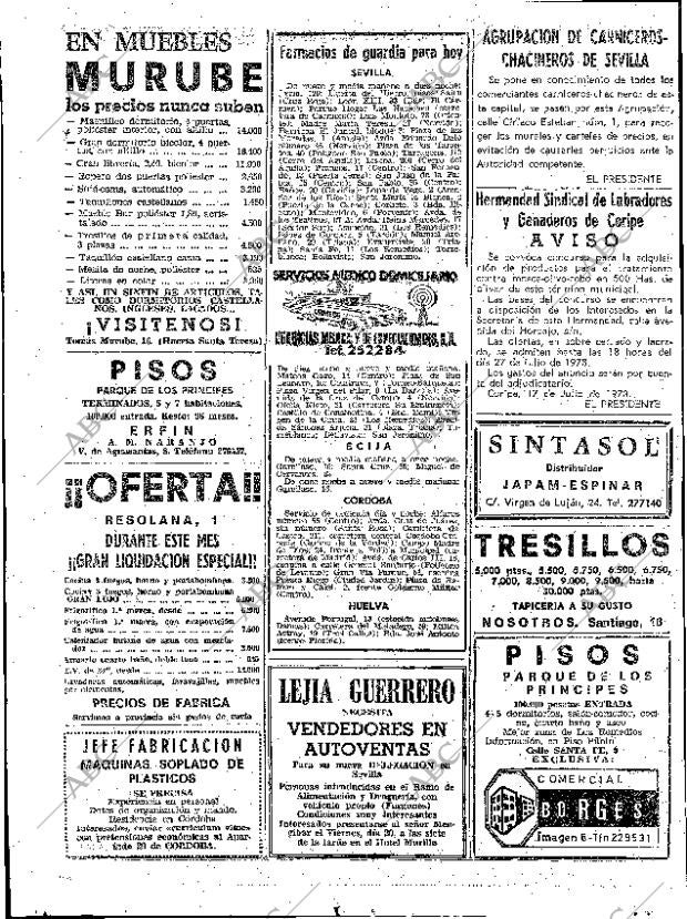 ABC SEVILLA 20-07-1973 página 72
