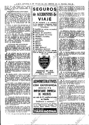 ABC MADRID 21-07-1973 página 16