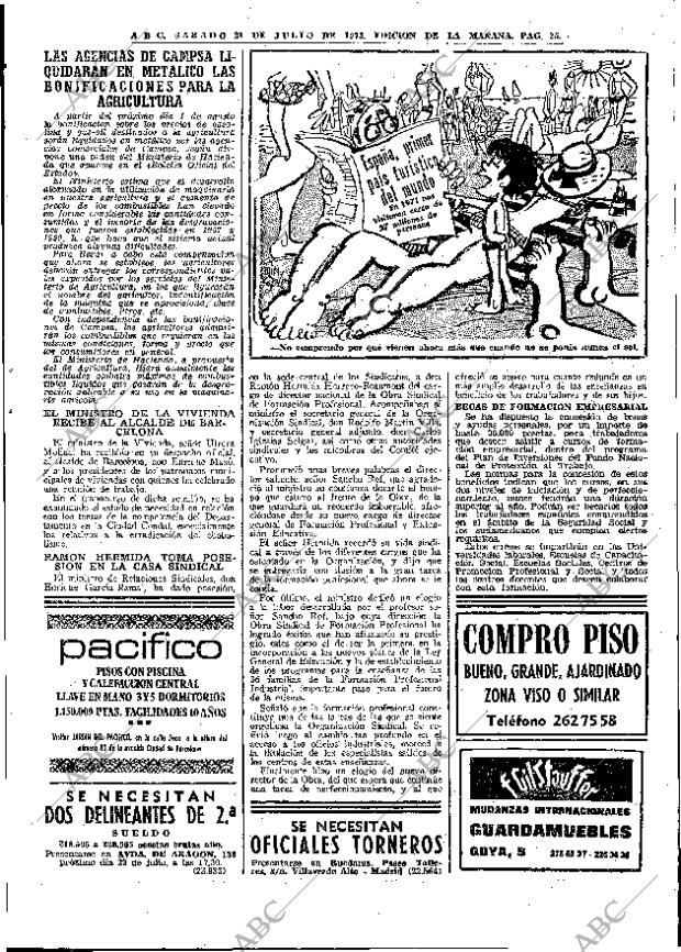 ABC MADRID 21-07-1973 página 21