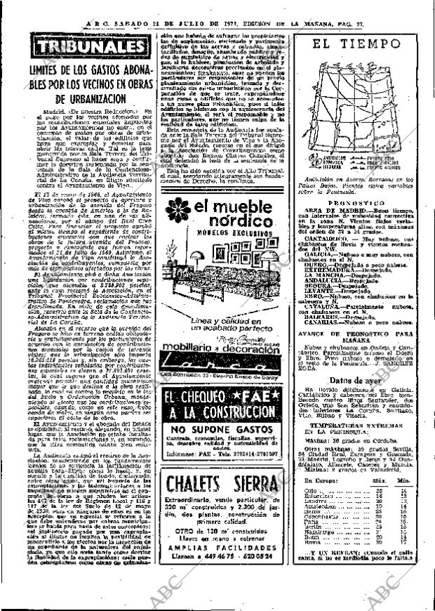 ABC MADRID 21-07-1973 página 33