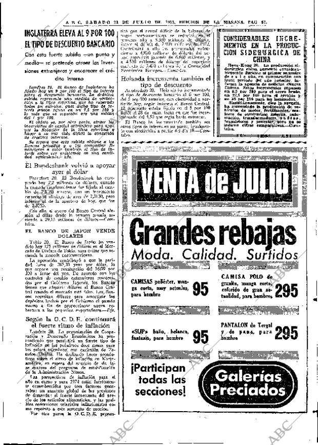 ABC MADRID 21-07-1973 página 53