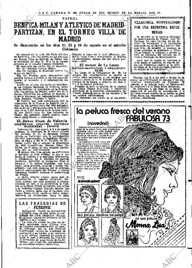 ABC MADRID 21-07-1973 página 61