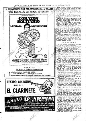 ABC MADRID 21-07-1973 página 68
