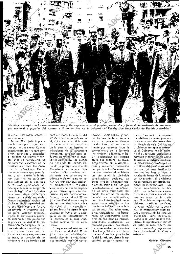 BLANCO Y NEGRO MADRID 21-07-1973 página 25