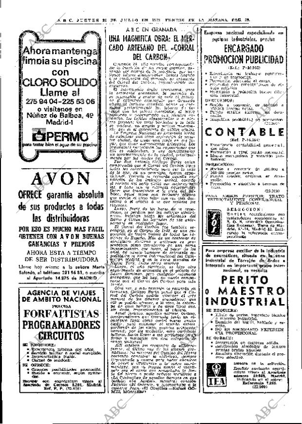ABC MADRID 26-07-1973 página 38