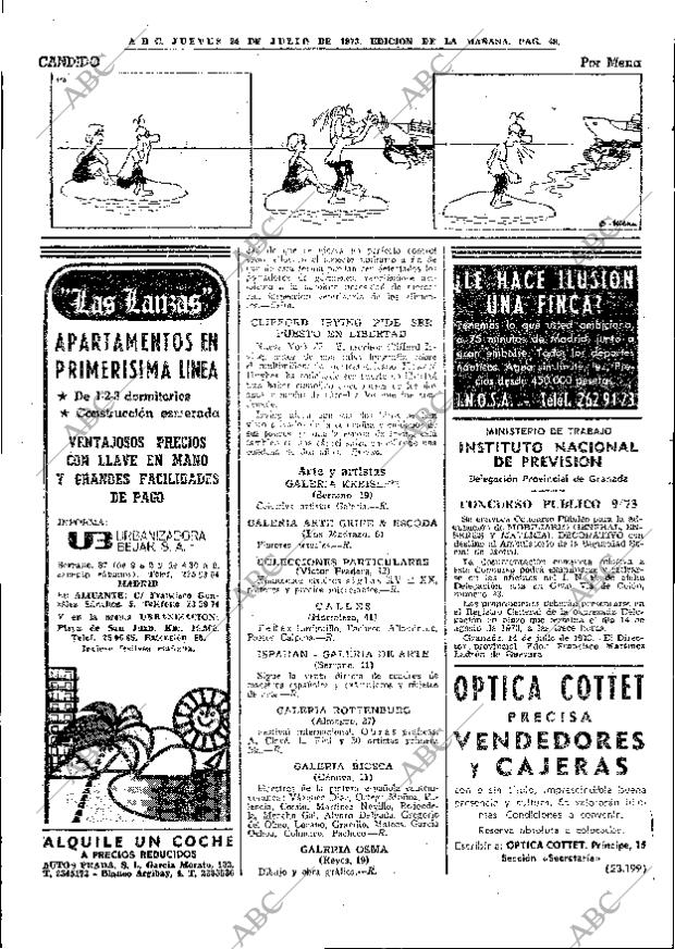 ABC MADRID 26-07-1973 página 48