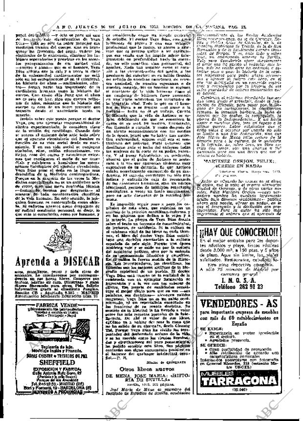 ABC MADRID 26-07-1973 página 52