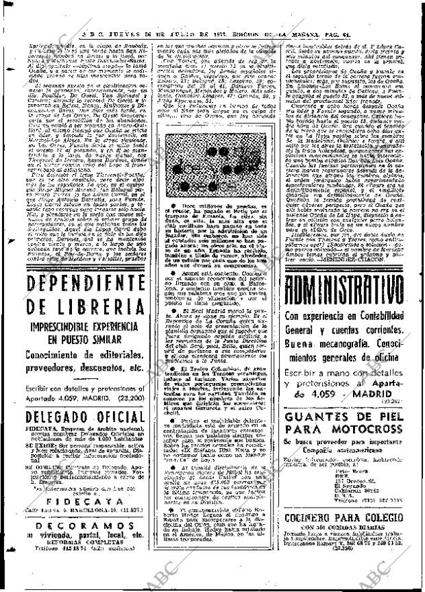 ABC MADRID 26-07-1973 página 64