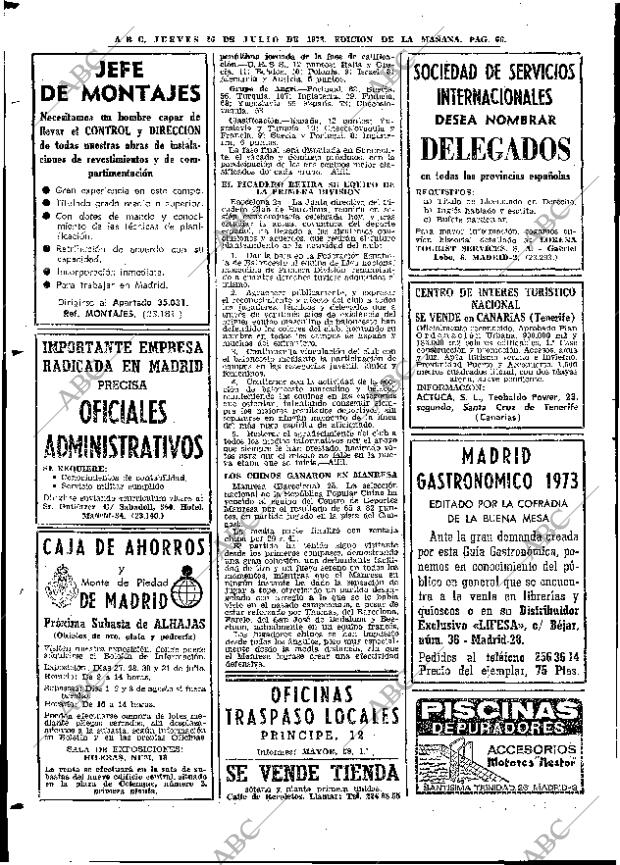ABC MADRID 26-07-1973 página 66