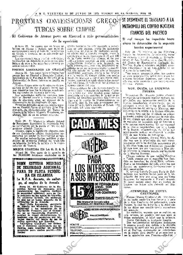 ABC MADRID 27-07-1973 página 28