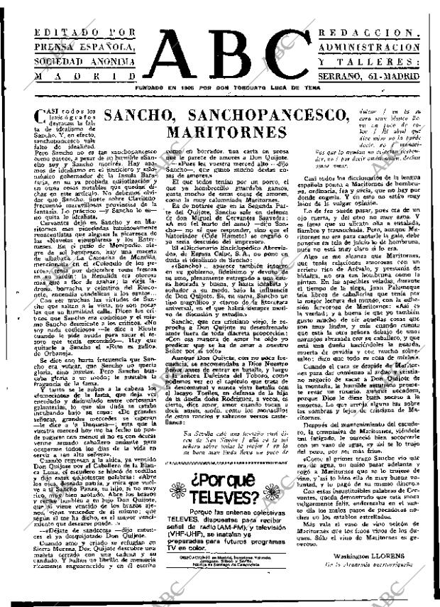 ABC MADRID 27-07-1973 página 3