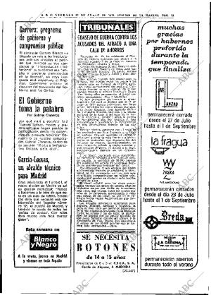 ABC MADRID 27-07-1973 página 32