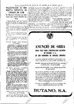 ABC MADRID 27-07-1973 página 39