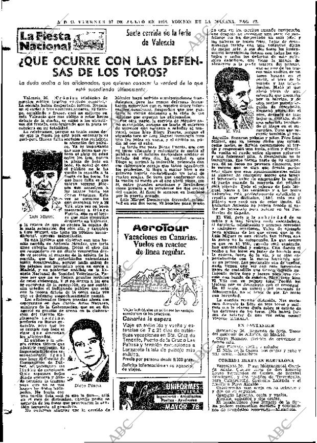 ABC MADRID 27-07-1973 página 62