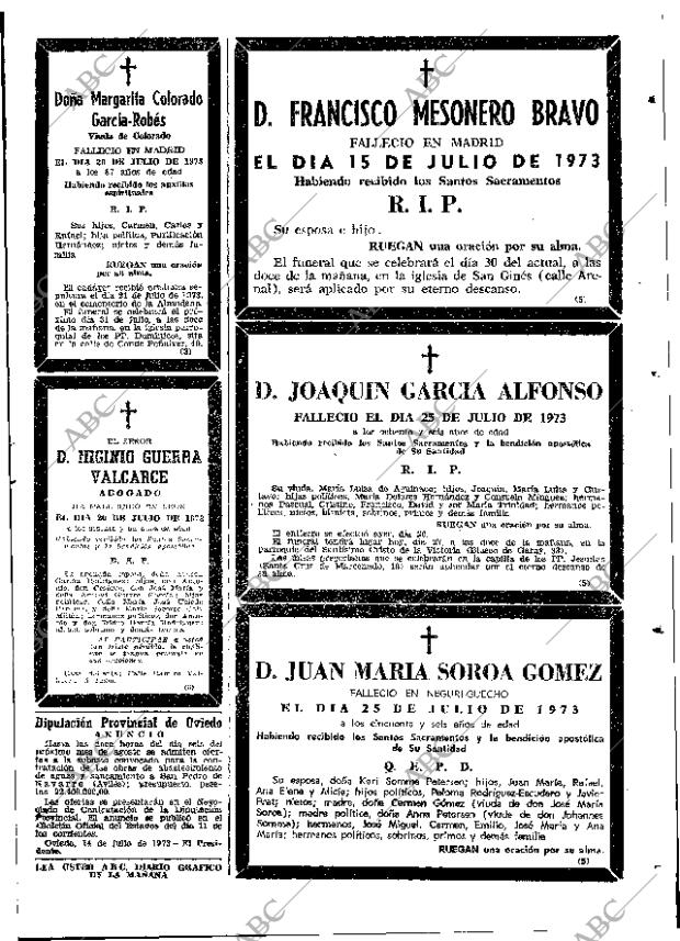 ABC MADRID 27-07-1973 página 77