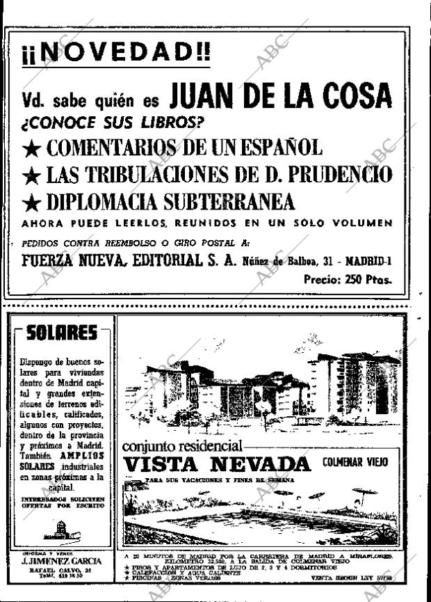 ABC MADRID 27-07-1973 página 92