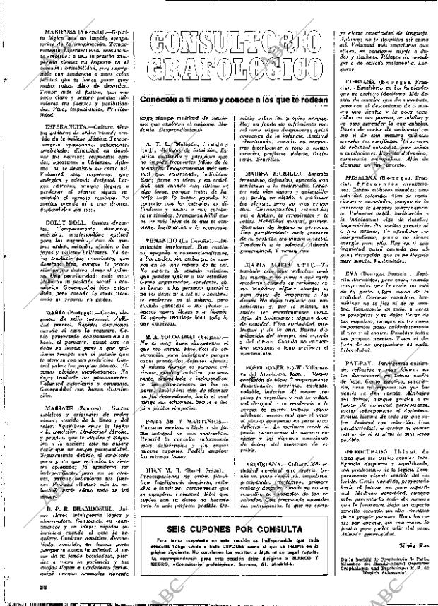 BLANCO Y NEGRO MADRID 28-07-1973 página 88