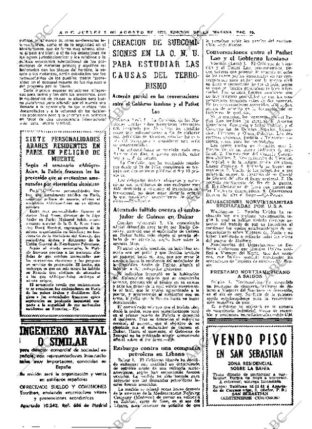 ABC MADRID 02-08-1973 página 20