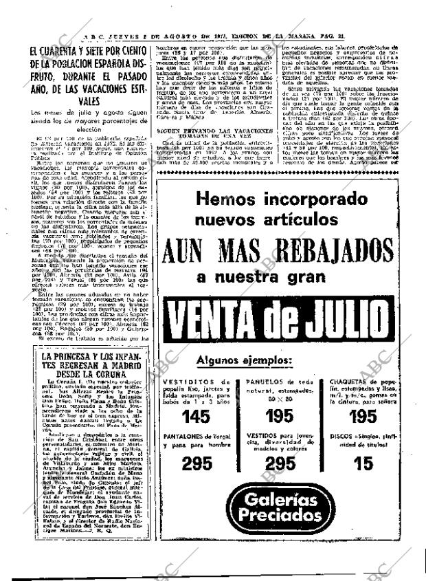 ABC MADRID 02-08-1973 página 21