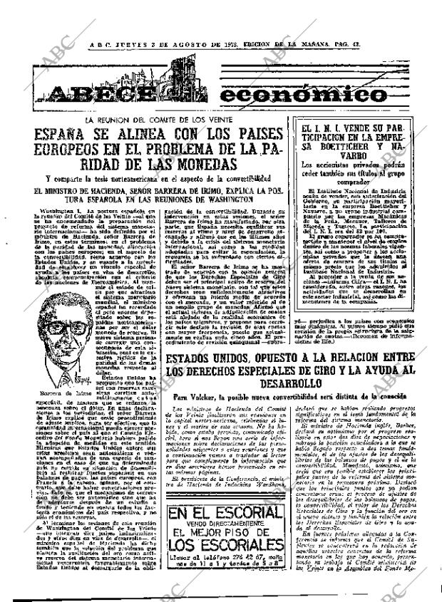 ABC MADRID 02-08-1973 página 43