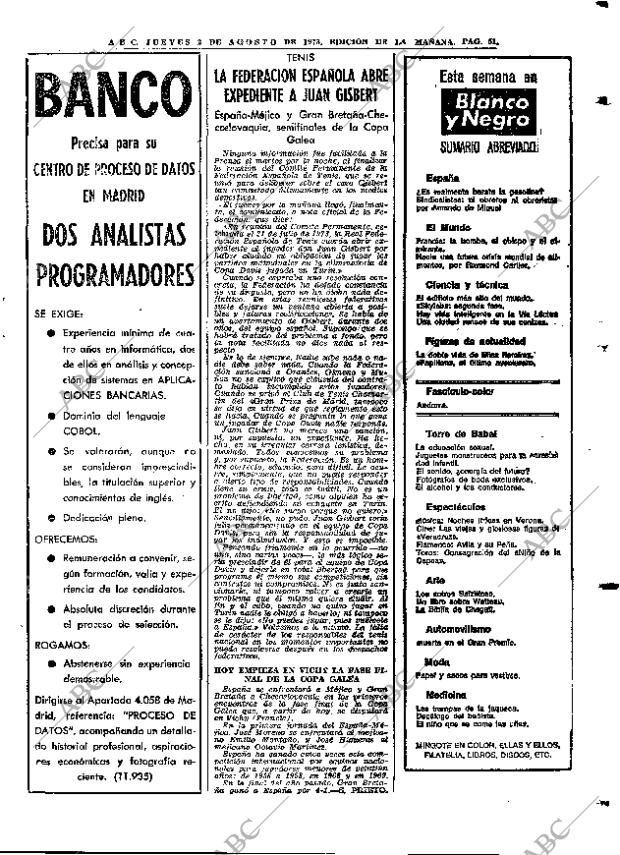 ABC MADRID 02-08-1973 página 51