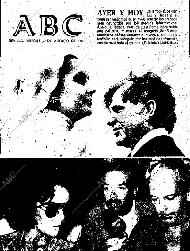 ABC SEVILLA 03-08-1973 página 1