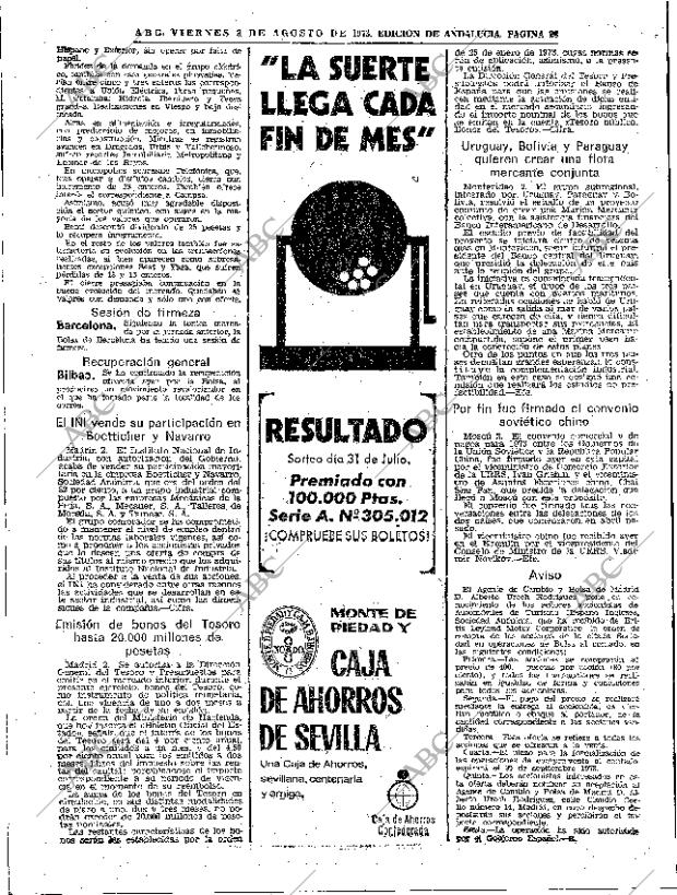 ABC SEVILLA 03-08-1973 página 28