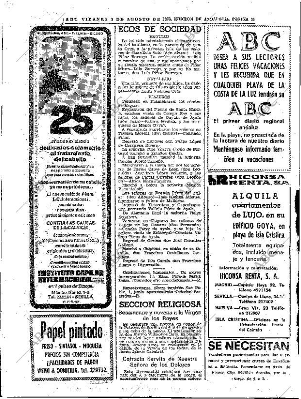 ABC SEVILLA 03-08-1973 página 36