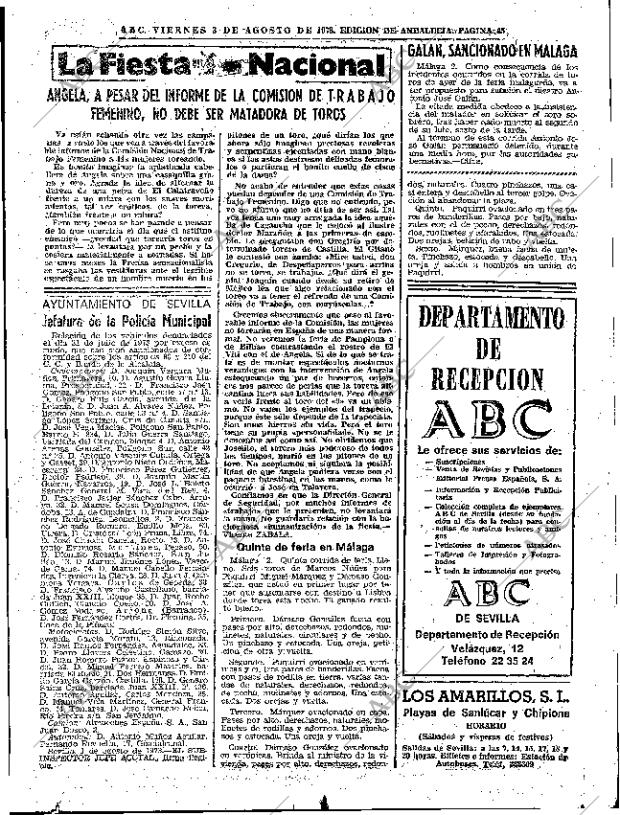 ABC SEVILLA 03-08-1973 página 45