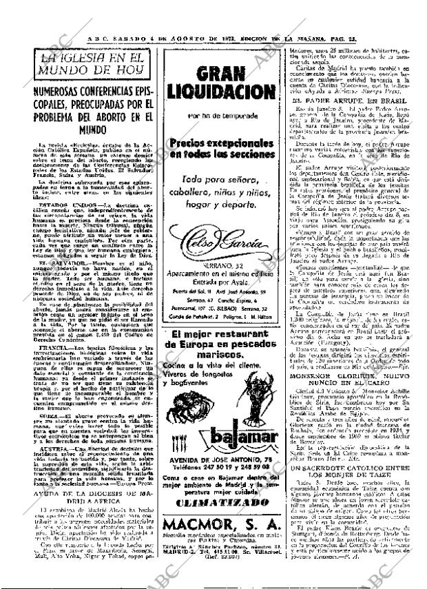 ABC MADRID 04-08-1973 página 23