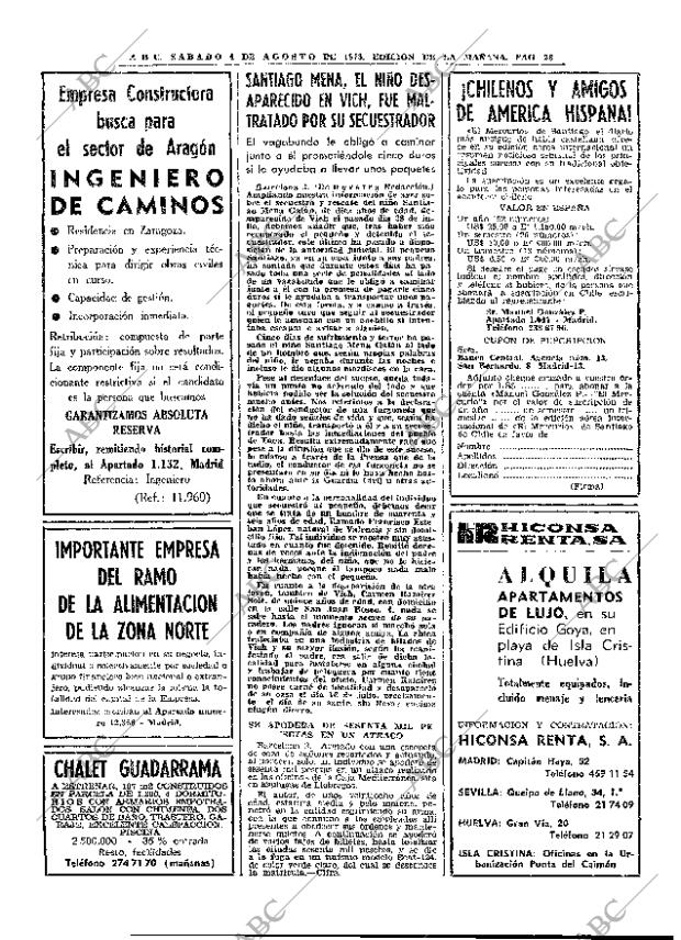 ABC MADRID 04-08-1973 página 26