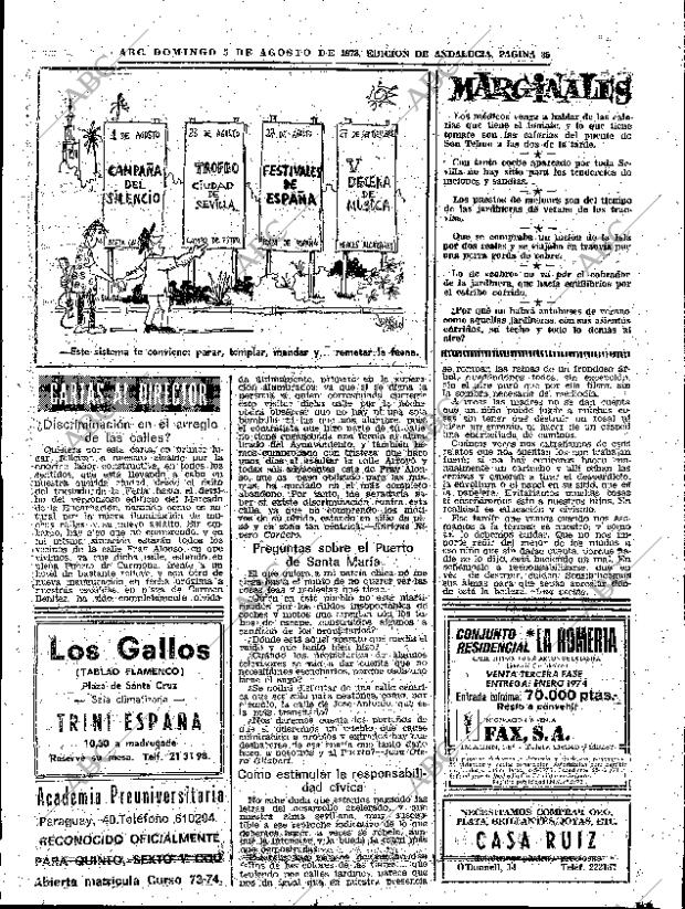 ABC SEVILLA 05-08-1973 página 35