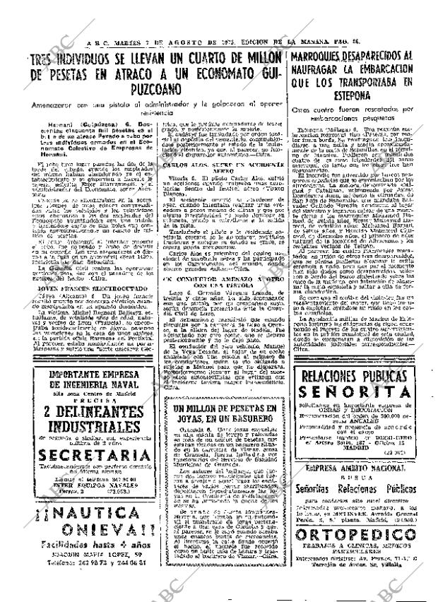 ABC MADRID 07-08-1973 página 26