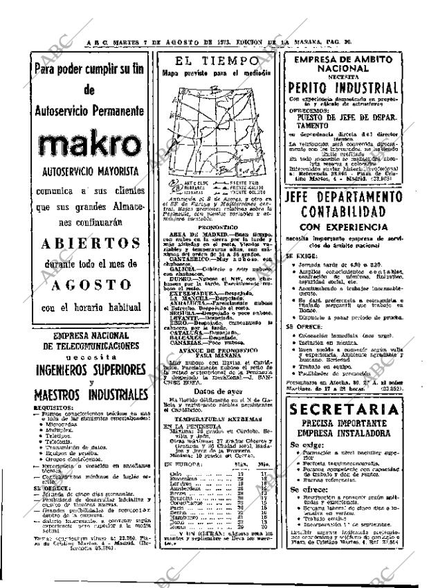 ABC MADRID 07-08-1973 página 30