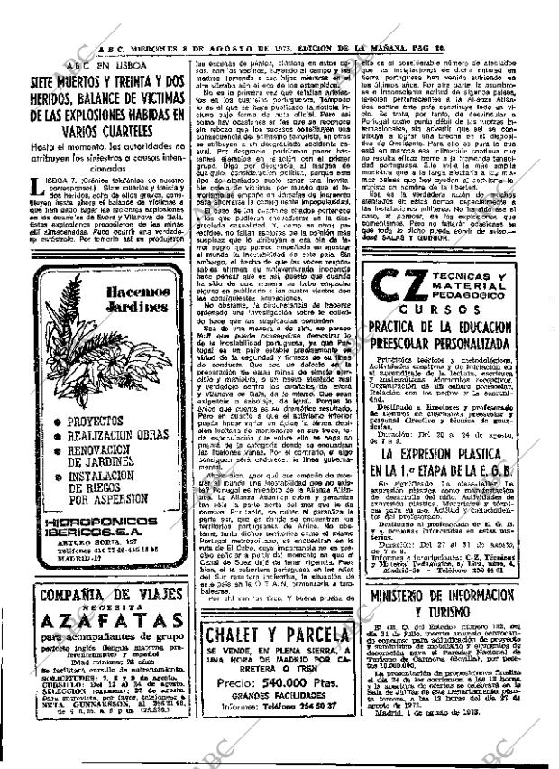 ABC MADRID 08-08-1973 página 20