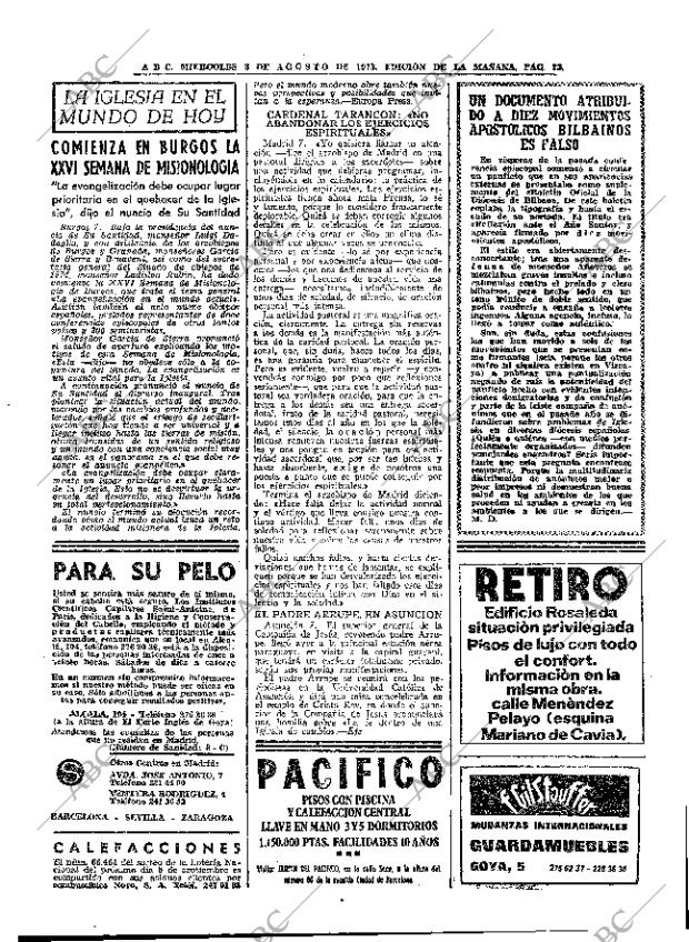 ABC MADRID 08-08-1973 página 23