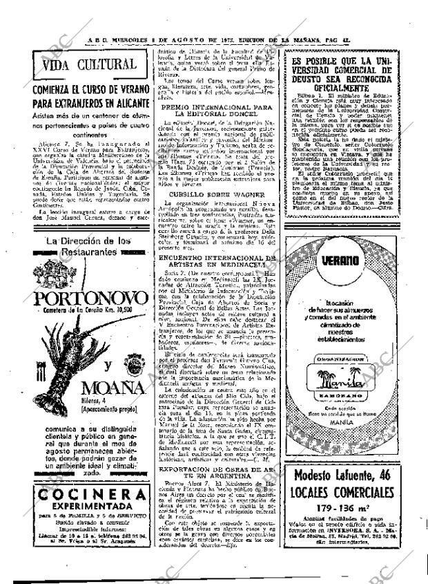 ABC MADRID 08-08-1973 página 41